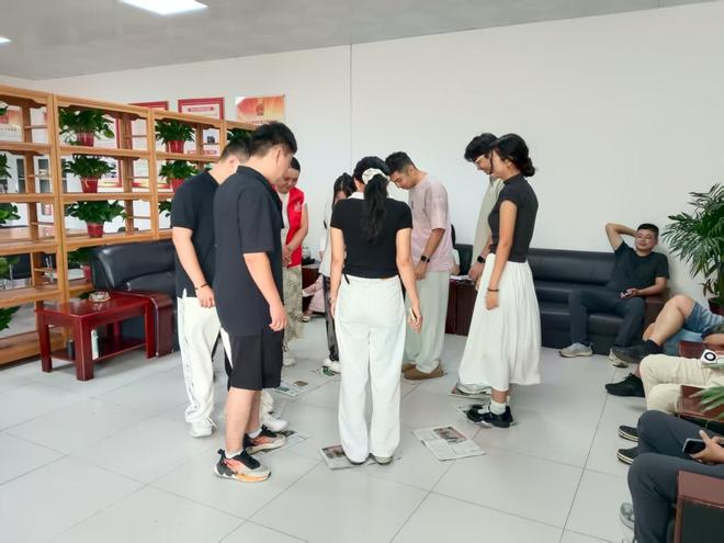 宁晋县四芝兰镇举办“七夕”主题联谊活动